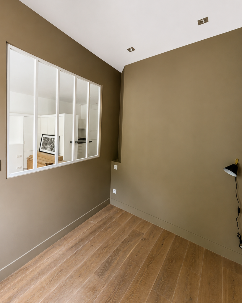 Réception du chantier de rénovation d'un studio à Lille par ADJ Intérieurs